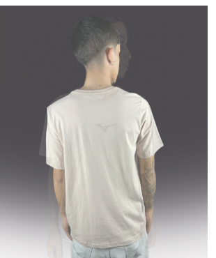 CAMISETA STREET MIZUNO COR BEGE